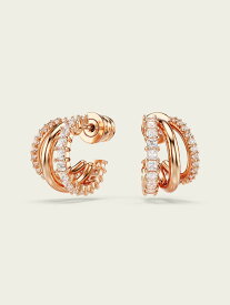 SWAROVSKI 【公式】【スワロフスキー】Hyperbola フープピアス スワロフスキー アクセサリー・腕時計 ピアス ホワイト【送料無料】