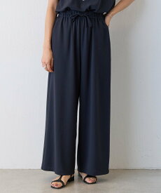 BEARDSLEY ストレッチジョーゼットパンツ ビアズリー パンツ その他のパンツ ネイビー ブラック【送料無料】