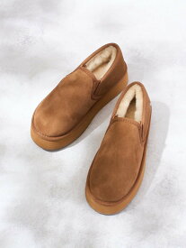 【SALE／10%OFF】EMU Australia 【EMU Australia】 Stinger Reef Flare 厚底ムートンスリッポン エミュ オーストラリア シューズ・靴 スリッポン ブラック【送料無料】
