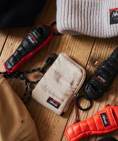 【SALE／10%OFF】NANGA 別注 COIN CASE 25AW フリークスストア 財布・ポーチ・ケース コインケース・小銭入れ・札入れ ベージュ ネイビー
