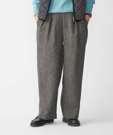 【SALE／40%OFF】SHIPS MEN SHIPS:＜手洗い可能＞メランジ タック バギー スラックス シップス パンツ スラックス・ドレスパンツ ブラック グレー ネイビー【送料無料】