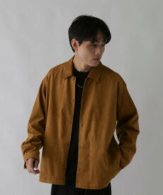 GLOBAL WORK スウェードライクシャツ/CLEAN MODE/576759 グローバルワーク トップス シャツ・ブラウス ブラウン グレー【送料無料】