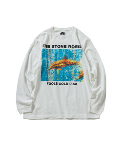 bonjour records The Stone Roses/�U�E�X�g�[���E���[�[�X for bonjour records Official Long Sleeve T-shirt �{���W���[�����R�[�h �g�b�v�X �J�b�g�\�[�ET�V���c �x�[�W�� �z���C�g�y���������z