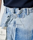 シンチバックデニムパンツ