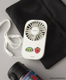 【SALE／50%OFF】LEPSIM 【ガチャピン・ムック】ハンディファン レプシィム スポーツ・アウトドア用品 その他のスポーツ・アウトドア用品 ホワイト ブラック