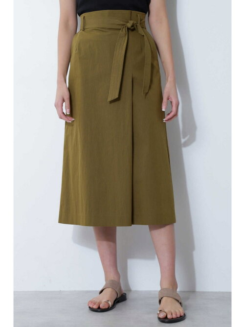 Bosch ウォッシャブル ベルト付タックロングスカート Rakuten Fashion 楽天ファッション 旧楽天ブランドアベニュー Au9993