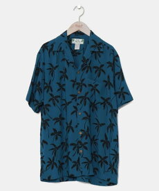 Kahiko TWO PALMS パームMEN'Sアロハシャツ アミナコレクション トップス シャツ・ブラウス ブルー【送料無料】