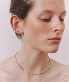 les bon bon les bon bon/taupe choker BOB462 ネックレス ギフト セットアップセブン アクセサリー・腕時計 チョーカー グレー【送料無料】