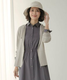 【SALE／30%OFF】J.PRESS LADIES L 【冷房対策に】Hood Cardigan ニット パーカー ジェイプレス トップス カーディガン ベージュ ネイビー【送料無料】