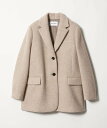 【SALE／50%OFF】EMMEL REFINES ＜EMMEL REFINES＞EM シャギー ボンディング ジャケット ユナイテッドアローズ アウト…