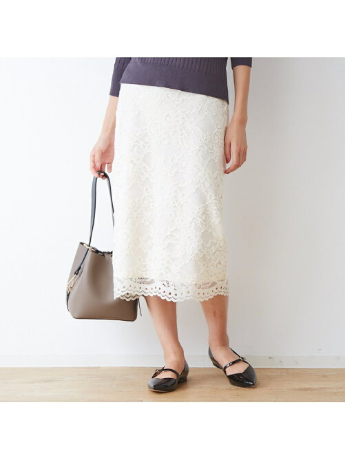 Abahouse Mavie 定番 Ecru レーススカート Rakuten Fashion 楽天ファッション 旧楽天 ブランドアベニュー Aq5994