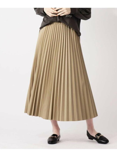 Grove S Ll フェイクレザープリーツロングスカート Rakuten Fashion 楽天ファッション 旧楽天 ブランドアベニュー Bq7994