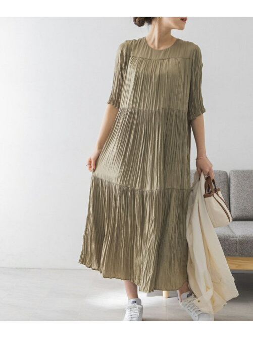 Urban Research 5分袖ランダムプリーツティアードワンピース Rakuten Fashion 楽天ファッション 旧楽天ブランドアベニュー Cu5994