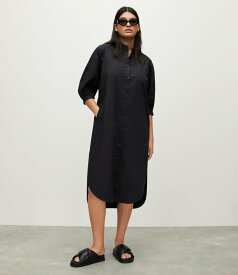 【SALE／50%OFF】ALLSAINTS (W)TRINA DRESS オールセインツ ワンピース・ドレス ワンピース ブラック【送料無料】