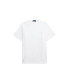 POLO RALPH LAUREN ビッグ フィット ジャージー ポケット Tシャツ ラルフローレン トップス カットソー・Tシャツ ホワイト【送料無料】