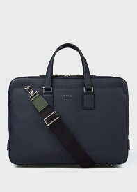 Paul Smith シグネチャーストライププラー ブリーフケース ポール・スミス バッグ その他のバッグ ネイビー ブラック【送料無料】
