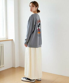 【SALE／27%OFF】Disney Disney ディズニー トレーナー メンズ スウェット 裏起毛 オーバーサイズ マルカワ トップス スウェット・トレーナー グレー ブラック ブルー ホワイト ブラウン【送料無料】