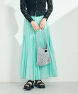 COTTONマチ付きギャザースカート