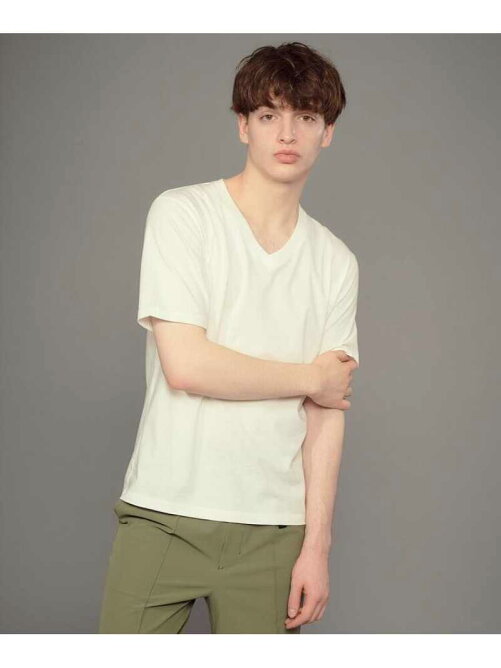 Dressterior 天竺オーガニックコットン 綿 Vネックtシャツ Rakuten Fashion 楽天ファッション 旧楽天ブランドアベニュー Aj0995