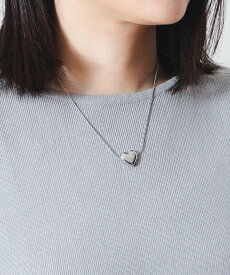 BEAMS HEART WOMEN BEAMS HEART / 立体ハート ネックレス ビームス ハート アクセサリー・腕時計 ネックレス シルバー ゴールド