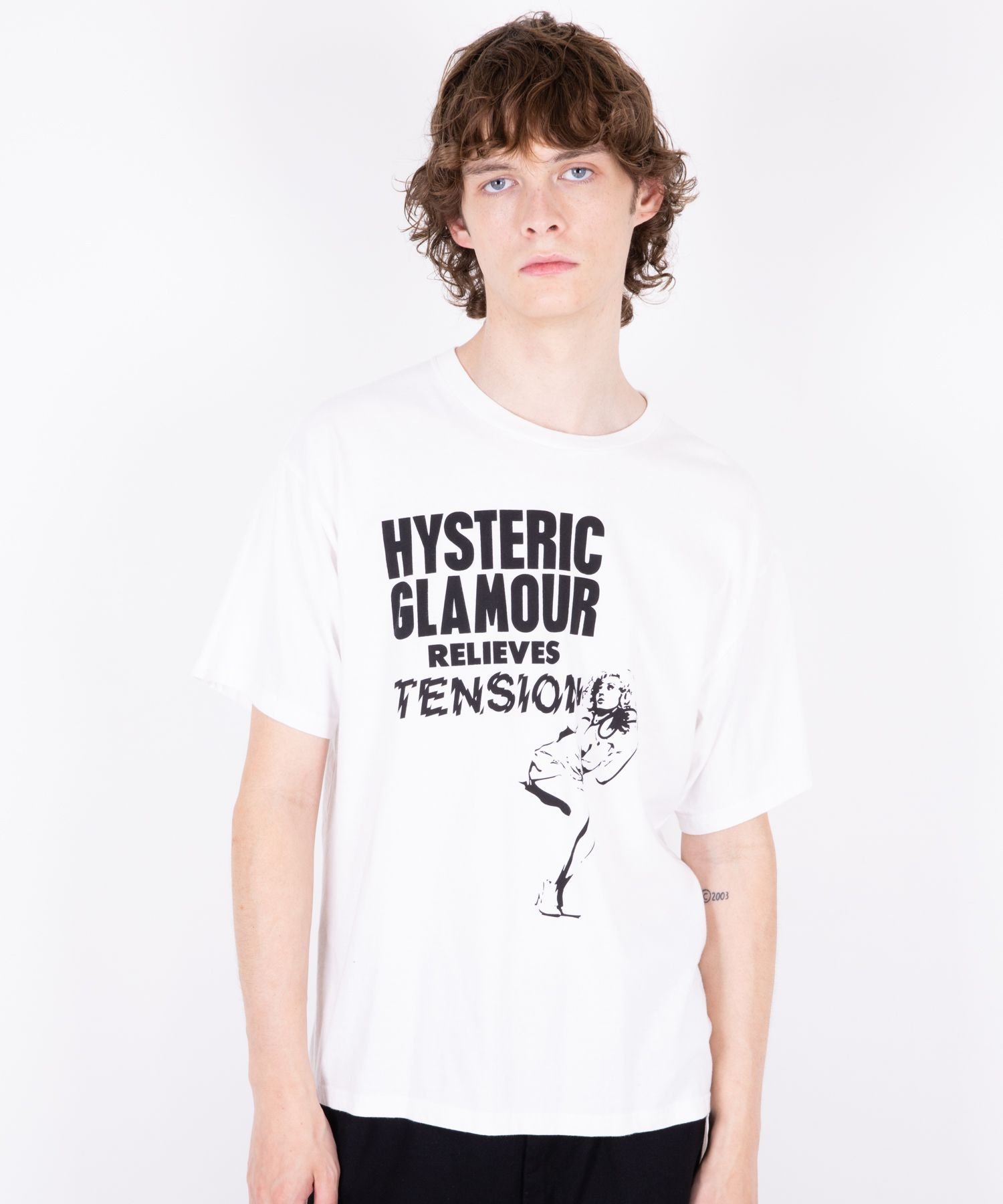 HYSTERIC GLAMOUR｜RELIEVES TENSION Tシャツ | Rakuten Fashion(楽天