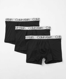 Calvin Klein 【公式ショップ】 カルバンクライン クロマティック ボクサーパンツ 3枚パック Calvin Klein Underwear NP2213O カルバン・クライン インナー・ルームウェア ボクサーパンツ・トランクス ブラック【送料無料】