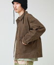 【ユニセックス対応】ヴィンテージツイル ショートカバーオール