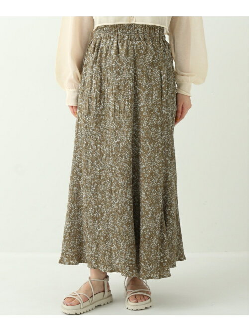 Ray Cassin 楊柳単色花柄スカート Rakuten Fashion 楽天ファッション 旧楽天ブランドアベニュー Dh0996