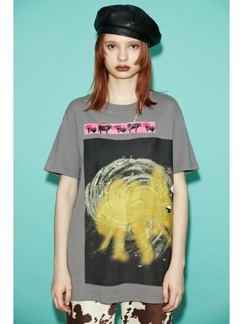 Sly Kurio X Sly Roundprint Tシャツ Rakuten Fashion 楽天ファッション 旧楽天ブランドアベニュー Dn9996