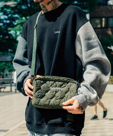 【SALE／30%OFF】Subciety QUILTED BODY BAG サブサエティ バッグ ボディバッグ・ウエストポーチ ブラック カーキ【送料無料】