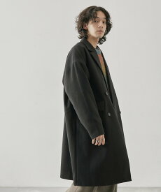 【SALE／58%OFF】JUNRed ダブルチェスターコート ジュンレッド ジャケット・アウター チェスターコート ブラック ブラウン ベージュ【送料無料】