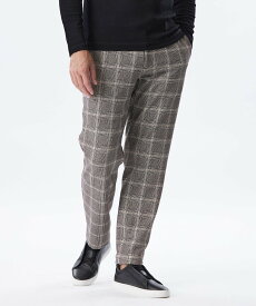 【SALE／61%OFF】EPOCA UOMO コーデュラナイロングレンチェックパンツ エポカ パンツ その他のパンツ グレー ネイビー【送料無料】