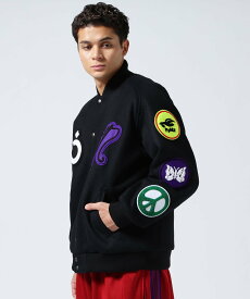 B'2nd Noma x Needles Patch Varsity Jacket ビーセカンド ジャケット・アウター ブルゾン・ジャンパー【送料無料】