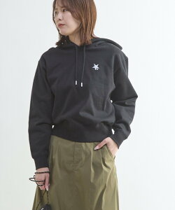 �ySALE�^30%OFF�zCONVERSE TOKYO WOMEN WAVE LOGO HOODIE �R���o�[�X�g�E�L���E �g�b�v�X �p�[�J�[�E�t�[�f�B�[ �O���[ �u���b�N �u���[�y���������z