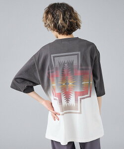 ABAHOUSE LASTWORD �yPENDLETON/�y���h���g���z�O���f�[�V���� �_�C�o�b�N�v�����g T�V���c �A�o�n�E�X �g�b�v�X �J�b�g�\�[�ET�V���c �u���[ �O���[ �I�����W�y���������z