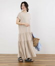 ティアードカットワンピース