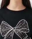 【接触冷感】BIGリボンTシャツ