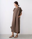 タックショルダーワンピース<2サイズ展開>