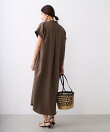 タックショルダーワンピース<2サイズ展開>