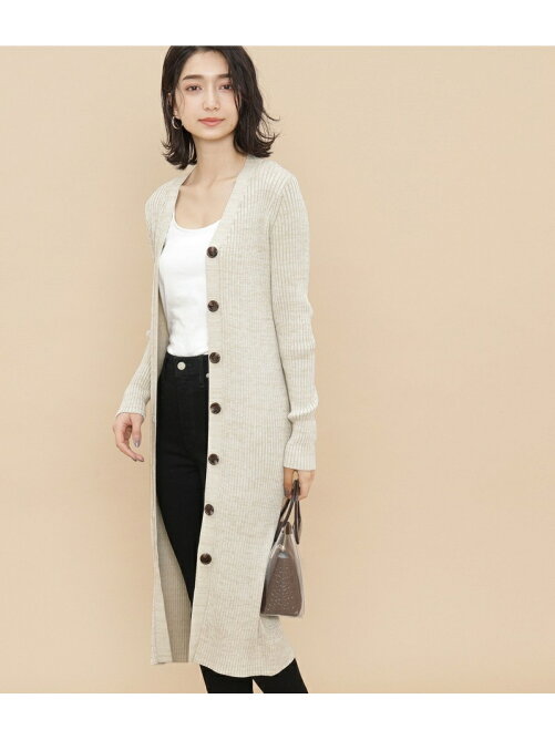 Adam Et Rope Wide Rib ロングカーディガン Rakuten Fashion 楽天 Adam Et Rope Wide Rib ロングカーディガン Rakuten Fashion 楽天