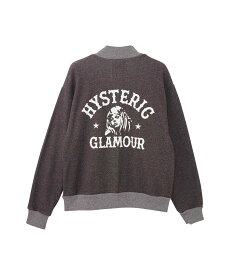 HYSTERIC GLAMOUR H WOMAN ジャンパー ヒステリックグラマー ジャケット・アウター スタジャン・スカジャン ブラック グリーン ブラウン【送料無料】