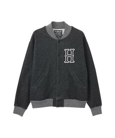 HYSTERIC GLAMOUR H WOMAN ジャンパー ヒステリックグラマー ジャケット・アウター スタジャン・スカジャン ブラック グリーン ブラウン【送料無料】