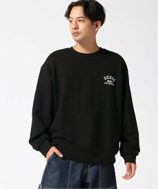 【SALE／50%OFF】GUESS (M)Mini Logo Sweatshirt ゲス トップス スウェット・トレーナー ブラック ベージュ パープル【送料無料】