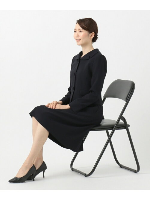 自由区 お受験 セレモニーに 濃紺洗える 日本製ワンピース ジャケット Rakuten Fashion 楽天ファッション 旧楽天ブランドアベニュー V199