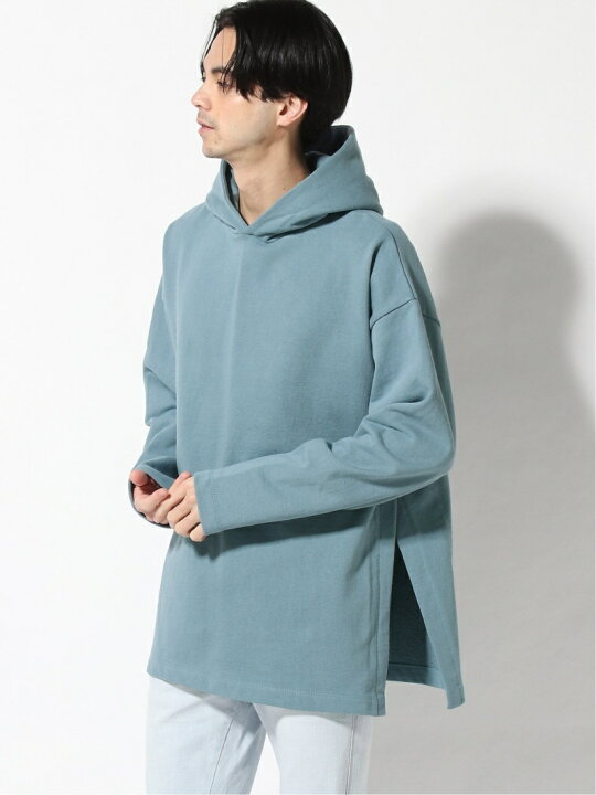 【SALE/50%OFF】HARE (M)ウラケサイドスリットPK/LS ハレ カットソー パーカー ホワイト ブルー ブラック【RBA_E】【送料無料】 Rakuten Fashion Men HARE ウラケパーカー