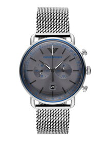 EMPORIO ARMANI EMPORIO ARMANI/(M)AR11383 ウォッチステーションインターナショナル アクセサリー・腕時計 腕時計 シルバー【送料無料】