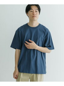 URBAN RESEARCH 汗染み防止加工クルーネックTシャツ アーバンリサーチ トップス カットソー・Tシャツ ブルー ホワイト グレー【送料無料】