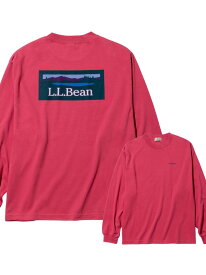 【SALE／30%OFF】L.L.Bean ユニオン・カタディン・ロングスリーブ・Tシャツ エルエルビーン トップス カットソー・Tシャツ ブラック ホワイト ピンク ブルー グレー【RBA_E】【送料無料】