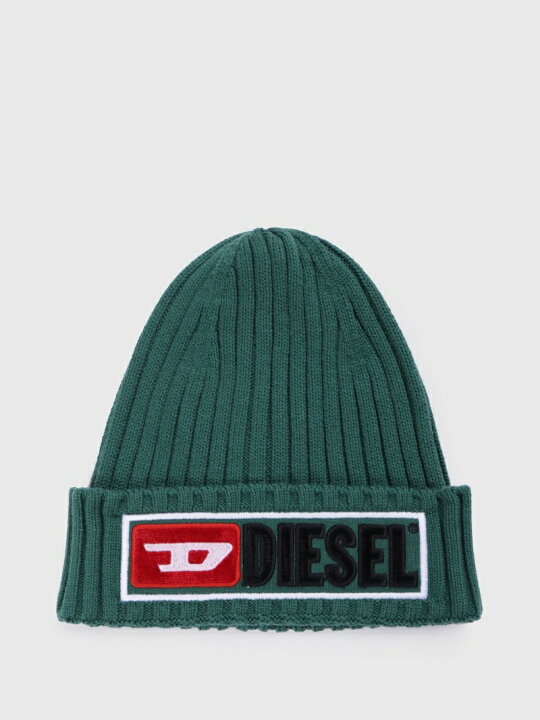 DIESEL K-CODER-B ディーゼル 帽子 ニット帽・ビーニー オレンジ ブラック グリーン レッド 送料無料 Rakuten Fashion Men