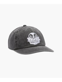 OBEY OBEY PRODUCTIONS 6 P STRAPBACK / オベイ オーバーライド 帽子 キャップ ブラック【送料無料】